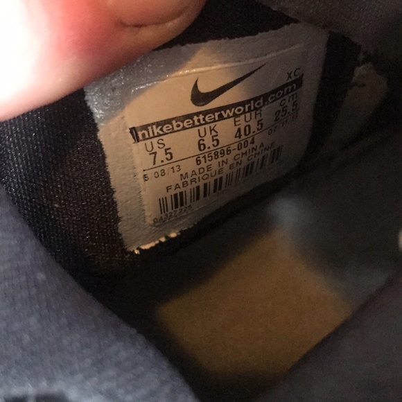 Nike Zoom Hyperfuse High Tops Size 7.5 - Picture 11 of 13